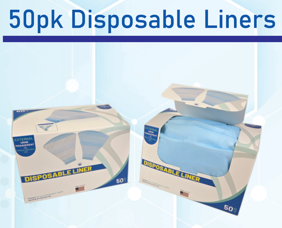 50pk Disposable Liners