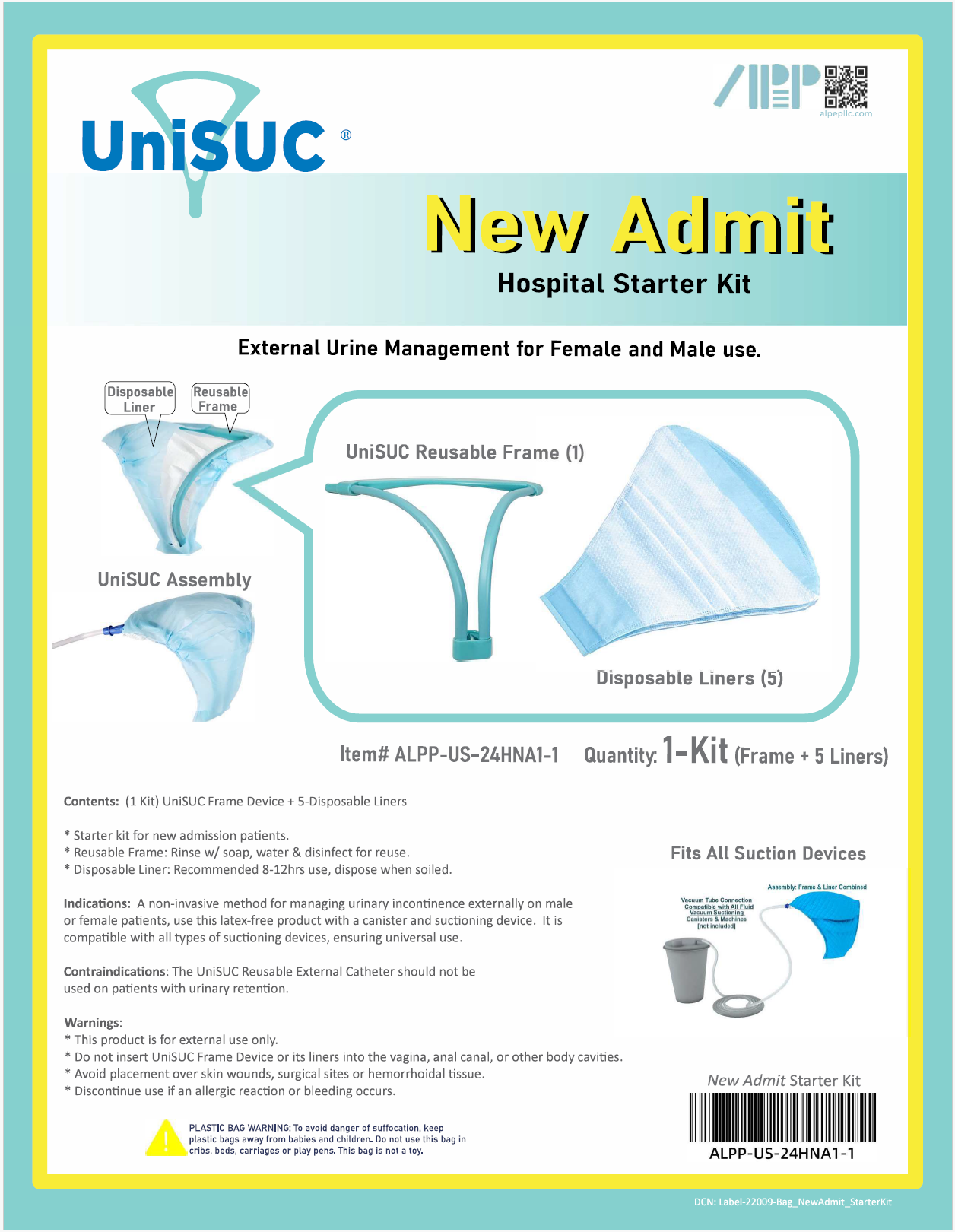 Hospital Starter Kit - New Admit Kit