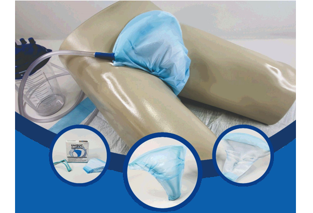 UniSUC device on male torso