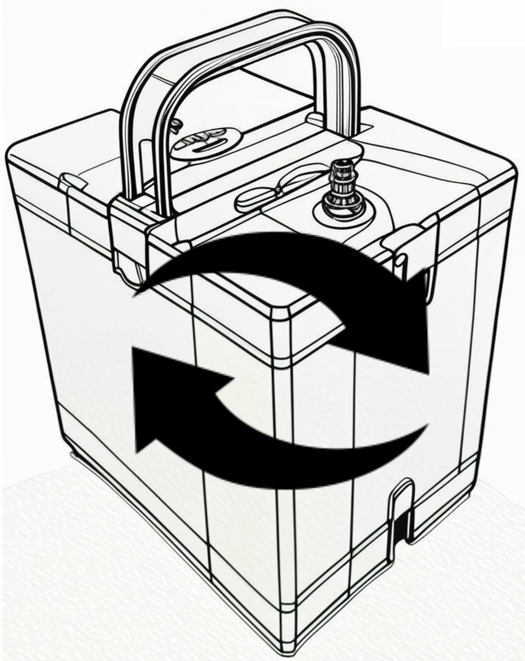 WHISPER Fluid Collection Machine Deposit